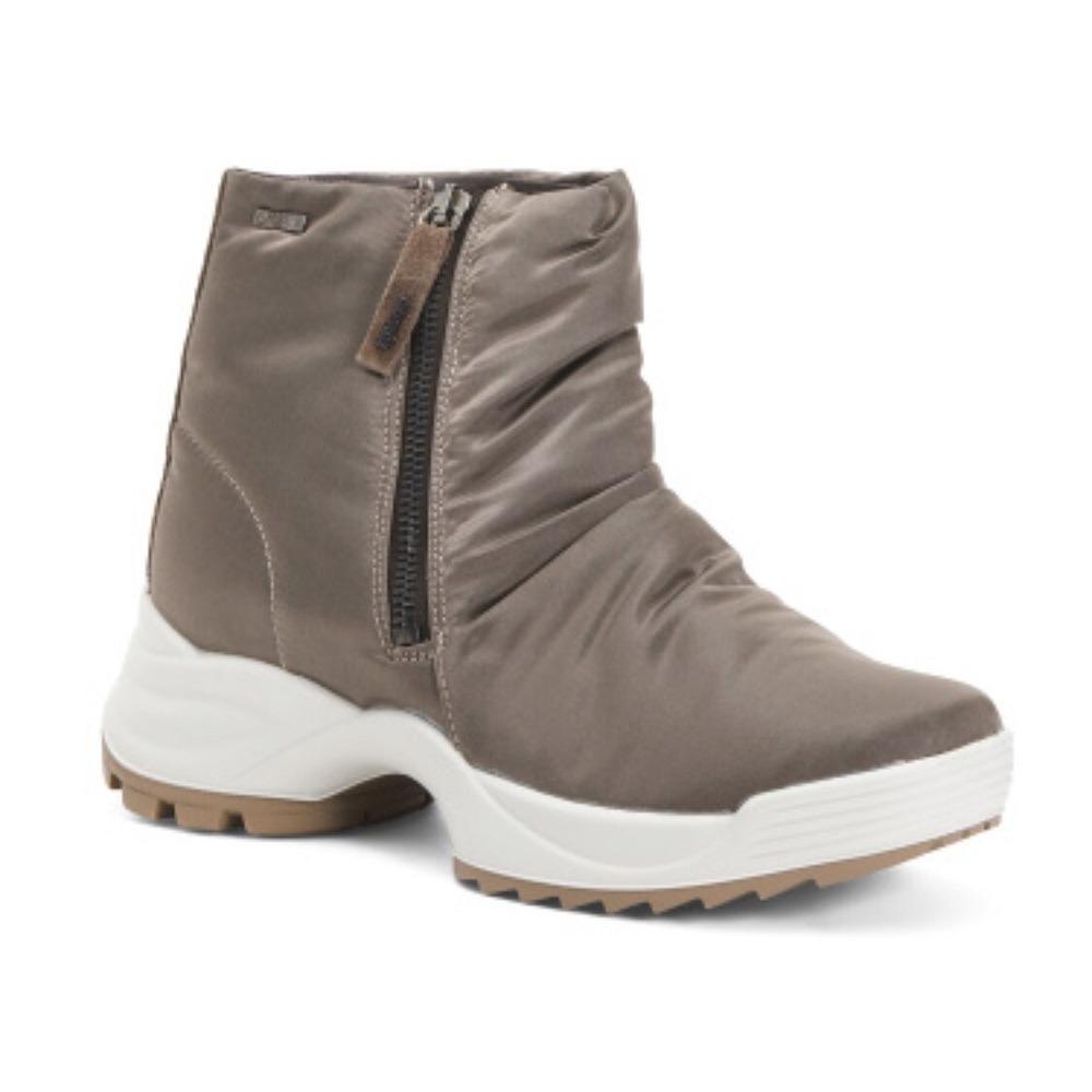 IGI & Co Womens Tess Techno Pietra Size 37 US 6.5 Taupe Made in‎ Italy Gortex